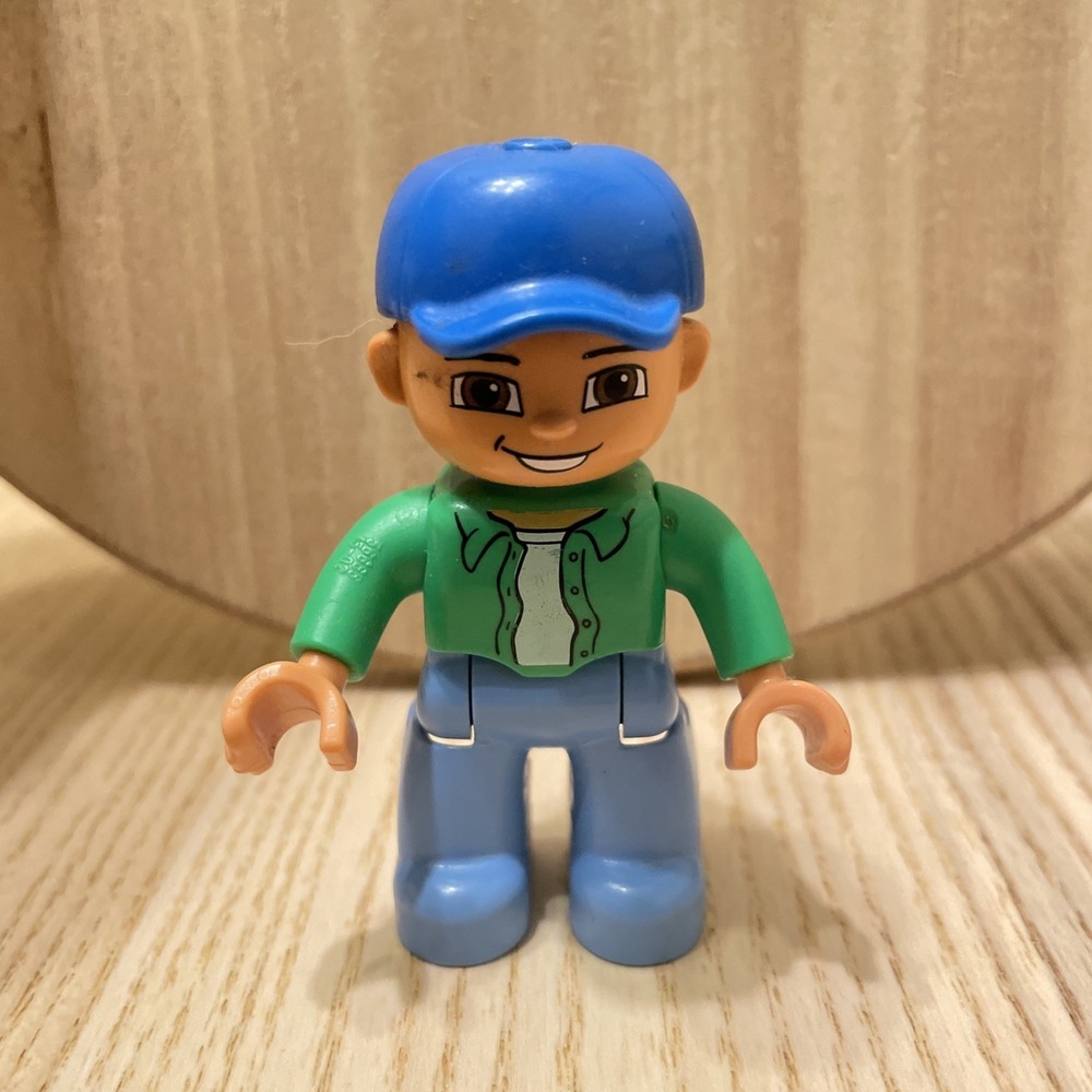 LEGO Duplo figure, specifically‎ identified as a male character
